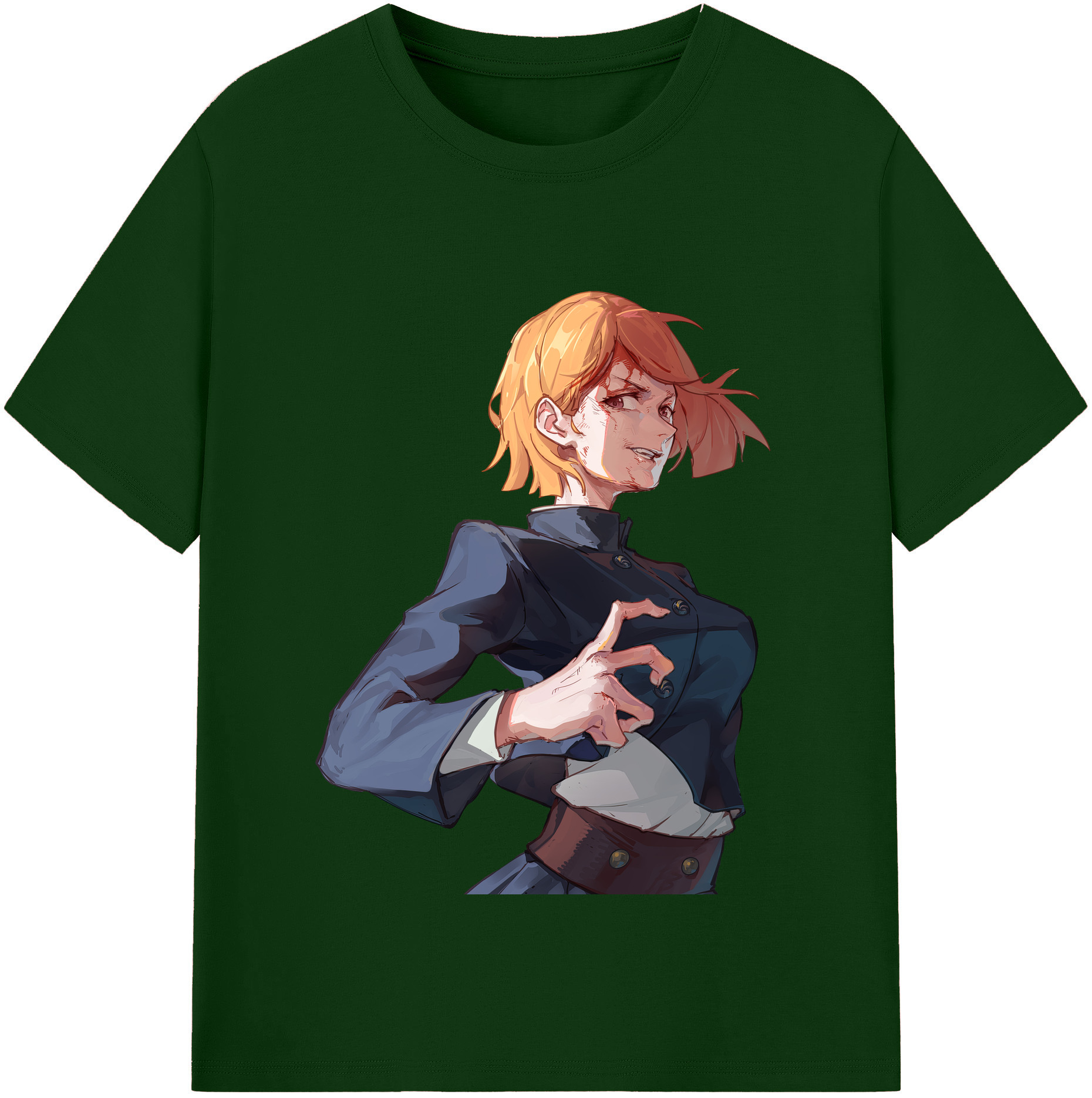 （画像用） 呪術廻戦 Jujutsu Kaisen 綿100％半袖Tシャツ（フロントプリント）